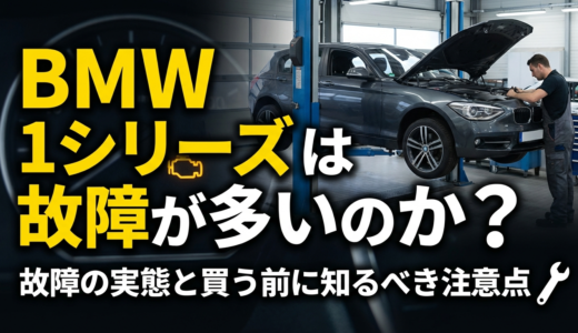 BMW1シリーズは故障が多いのか？故障の実態と買う前に知るべき注意点