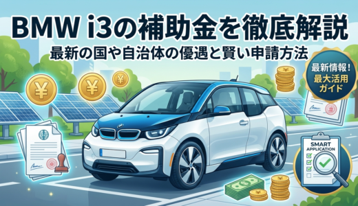 BMW i3の補助金を徹底解説｜最新の国や自治体の優遇と賢い申請方法