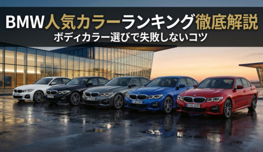 BMWの人気カラーランキングを徹底解説｜ボディカラー選びで失敗しないコツ