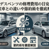 メルセデスベンツの修理費用の目安とは？国産車との違いや節約術を徹底解説
