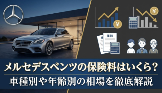 メルセデスベンツの保険料はいくら？車種別や年齢別の相場を徹底解説