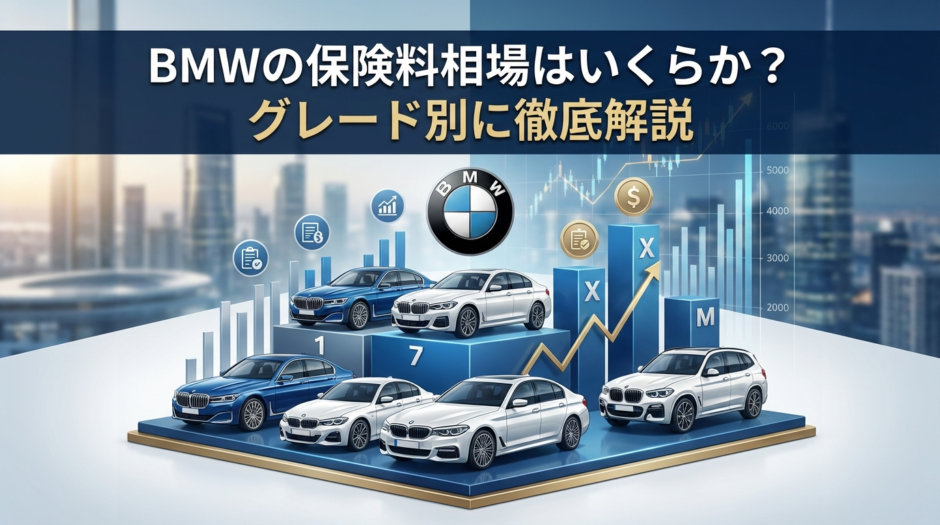 BMWの保険料の相場はいくらか？BMWの保険料の相場をグレード別に徹底解説