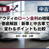 アウディのローン金利の相場を徹底解説｜新車と中古車で変わるポイントも比較