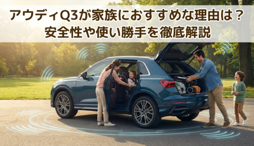 アウディQ3が家族におすすめな理由は？安全性や使い勝手を徹底解説