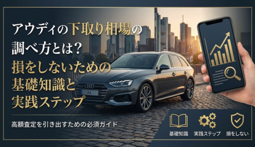 アウディの下取り相場の調べ方とは？損をしないための基礎知識と実践ステップ