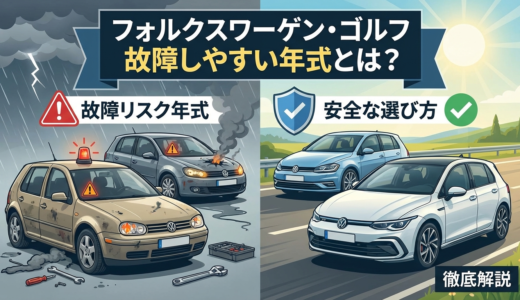 フォルクスワーゲンのゴルフで故障しやすい年式とは？リスク年式と安全な選び方を徹底解説