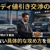 アウディのディーラーで値引きを交渉するコツとは？損をしないための具体的な攻め方を徹底解説