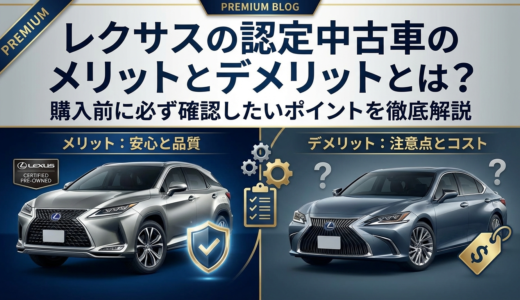 レクサスの認定中古車のメリットとデメリットとは？購入前に必ず確認したいポイントを徹底解説