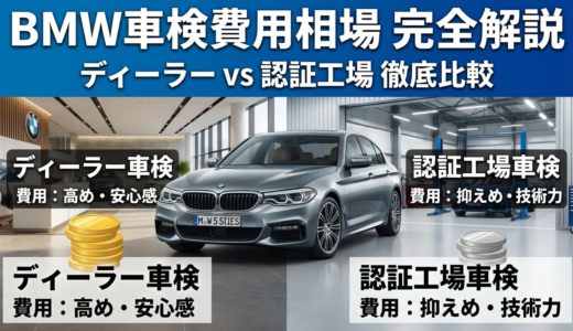 BMWの車検の費用相場を完全解説｜ディーラーと認証工場の違いも比較