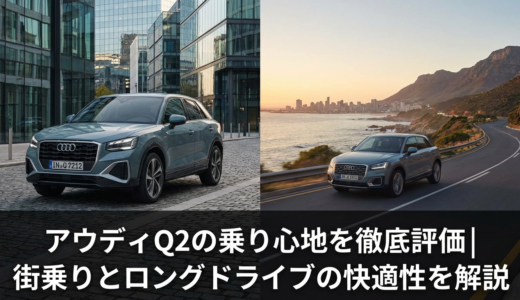 アウディQ2の乗り心地を徹底評価｜街乗りとロングドライブの快適性を解説