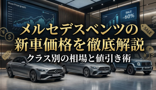 メルセデスベンツの新車価格を徹底解説｜クラス別の相場と値引き術