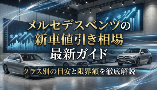 メルセデスベンツの新車値引き相場の最新ガイド｜クラス別の目安と限界額を徹底解説
