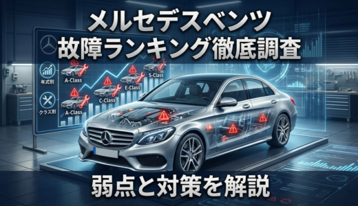 メルセデスベンツの故障ランキングを徹底調査。年式別やクラス別の弱点と対策を解説