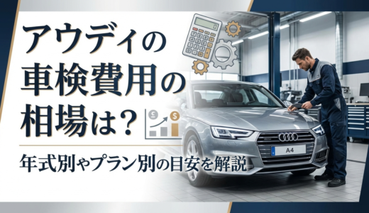 アウディの車検費用の相場は？年式別やプラン別の目安を解説