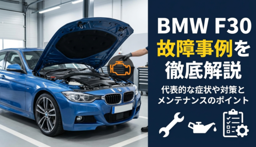 BMW F30の故障事例を徹底解説｜代表的な症状や対策とメンテナンスのポイント