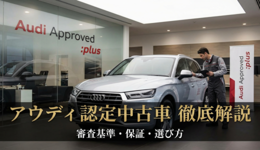 アウディの認定中古車とは何か？審査基準や保証内容・選び方を徹底解説