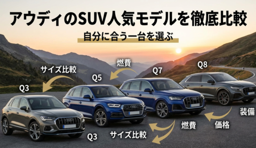 アウディのSUVの人気モデルを徹底比較｜アウディのSUV人気モデル比較で自分に合う一台を選ぶ