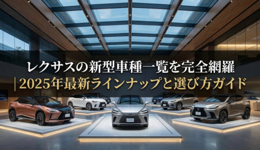 レクサスの新型車種一覧を完全網羅｜2025年最新ラインナップと選び方ガイド