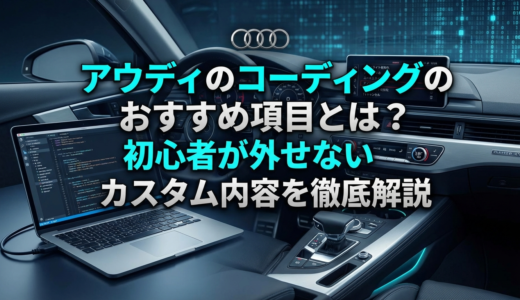 アウディのコーディングのおすすめ項目とは？初心者が外せないカスタム内容を徹底解説