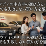 アウディの中古車の選び方とは？初めてでも失敗しない買い方を徹底解説