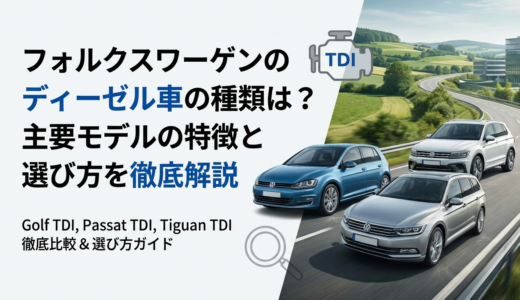 フォルクスワーゲンのディーゼル車の種類は？主要モデルの特徴と選び方を徹底解説
