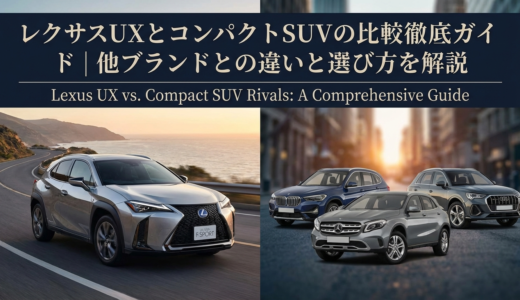 レクサスUXとコンパクトSUVの比較徹底ガイド｜他ブランドとの違いと選び方を解説