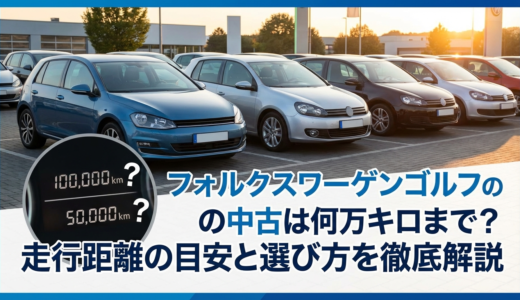 フォルクスワーゲンゴルフの中古は何万キロまで？走行距離の目安と選び方を徹底解説