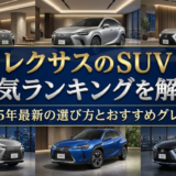 レクサスのSUVの人気ランキングを解説｜2025年最新の選び方とおすすめグレード