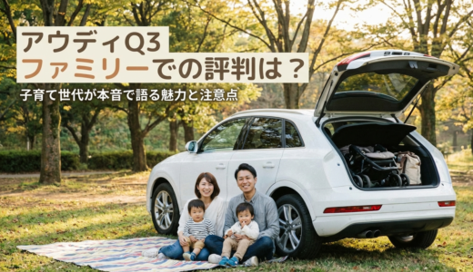 アウディQ3のファミリーでの評判は？子育て世代が本音で語る魅力と注意点