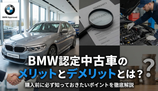 BMWの認定中古車のメリットとデメリットとは？購入前に必ず知っておきたいポイントを徹底解説